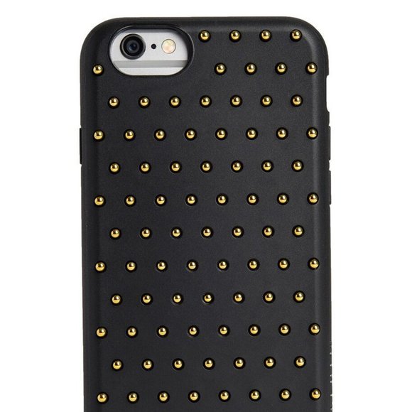 AGENT18 Slim CASE Cover Studs Apple iPhone 6 & 6S NEW NIB Black Gold Studs HP🎉 - Picture 2 of 12